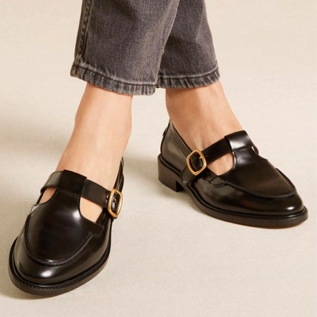 Mocassins RIVECOUR N°84 Cuir Polido Noir