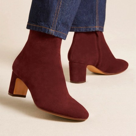 Boots RIVECOUR N°290 Suede Chataigne