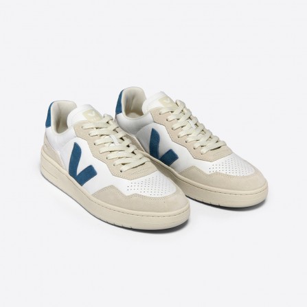 Baskets VEJA V-90 OT Leather Extra White California