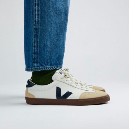 Baskets VEJA Volley OT Leather White Nautico Bark