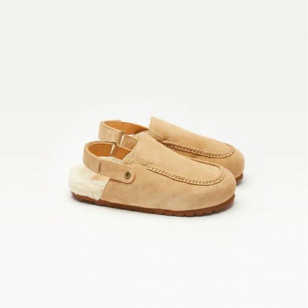 Mules ODAJE Dahlia Suede Beige