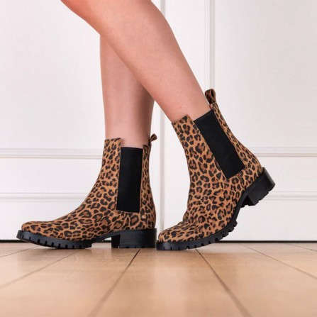 Boots CORALIE MASSON Chelsea Leopard